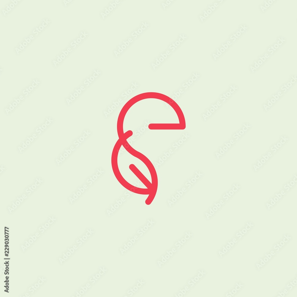 Letter E Leaf Outline Nature Creative Abstract Icon Logo Design Template Element Vector Letter E Leaf Outline Nature Creative Abstract Icon Logo Design Template Element Vector