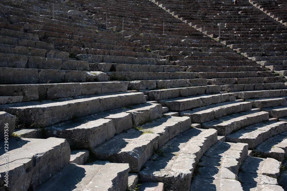 Epidaurus Theater. Ancient Greece, Peloponnese Epidaurus Theater. Ancient Greece, Peloponnese