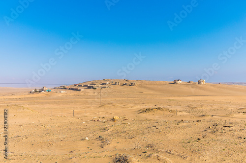 Kolmanskop  deserted diamond mine village in Southern Namibia.