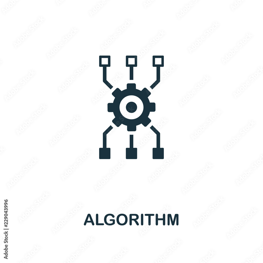 Algorithm icon. Premium style design from artificial intelligence icon ...