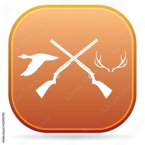 Hunting club logo icon