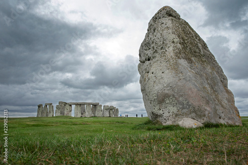 Stonehenge England Great Brittain. Megalitic dolmen photo