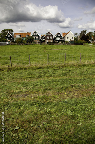 Ancient Dutch houses photo