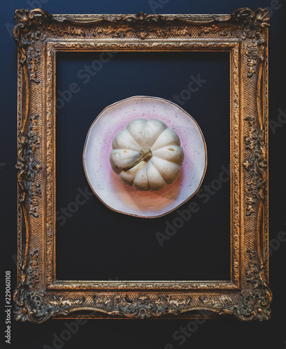 Framed Pumpkin