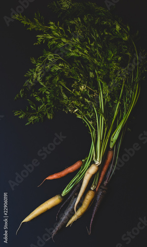 Carrots with greens