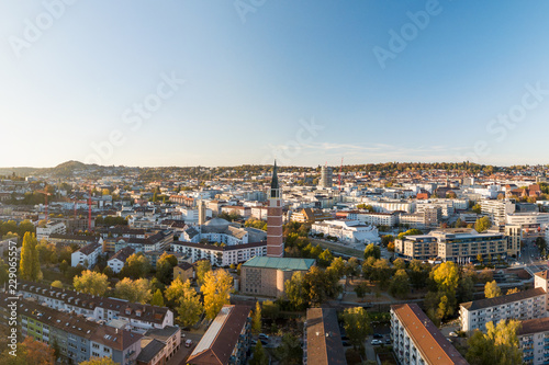 Aerial of the city of Pforzheim, Baden-Wuerttemberg (Germany) © Fabian Reinhardt