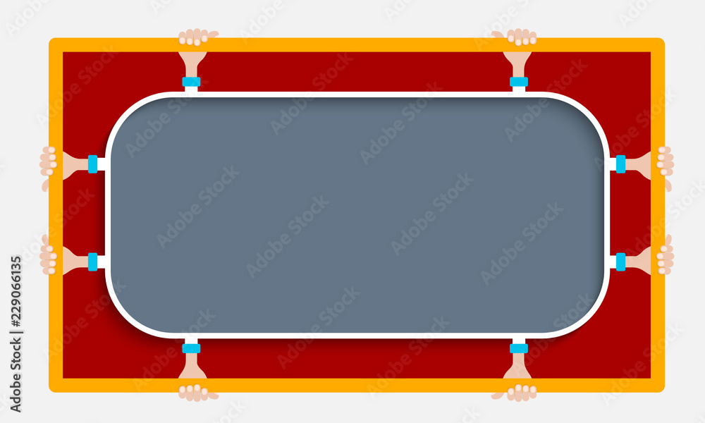 White text frame for your text. Vector concept for printed materials, website, promotional materials. White text frame for your text. Vector concept for printed materials, website, promotional materials.