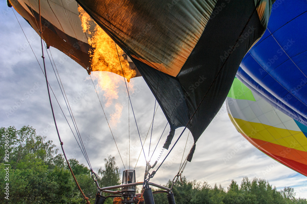 Obraz premium hot air balloon