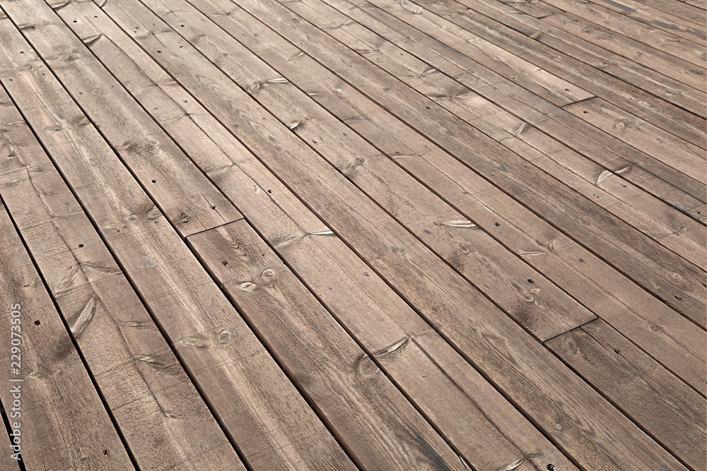 Wood deck lumber Stock Photo Adobe Stock