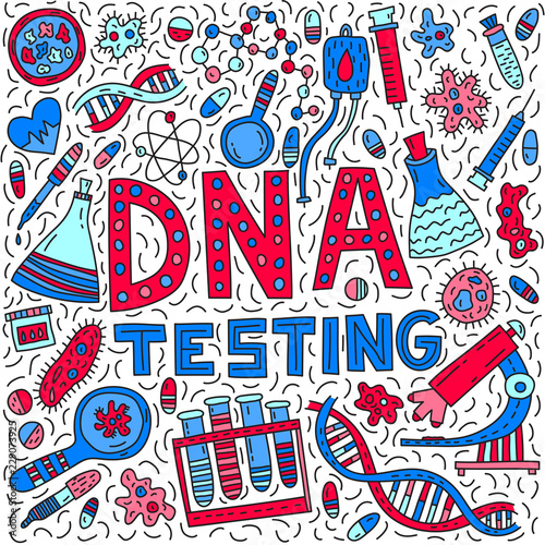 DNA testing © Pippi Draws