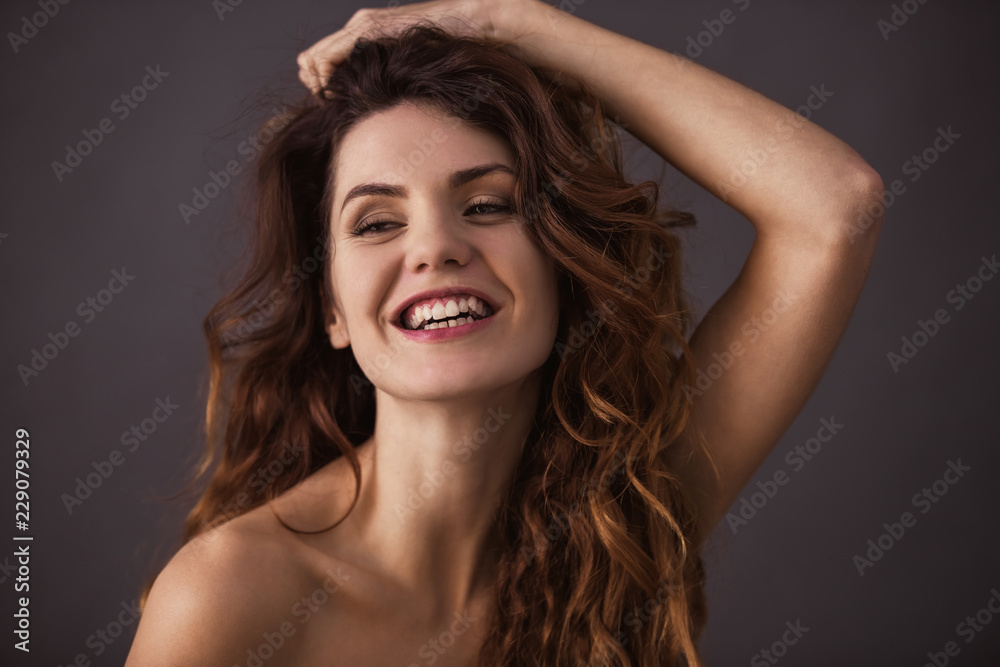 Girl in the studio