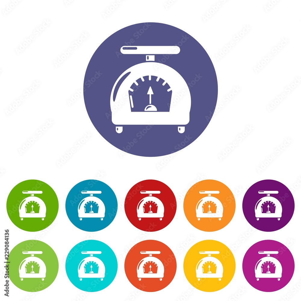Scale icon. Simple illustration of scale vector icon for web. Scale icon. Simple illustration of scale vector icon for web.