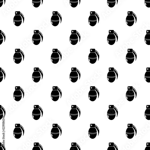 Paintball grenade ammunition pattern vector seamless repeating for any web design