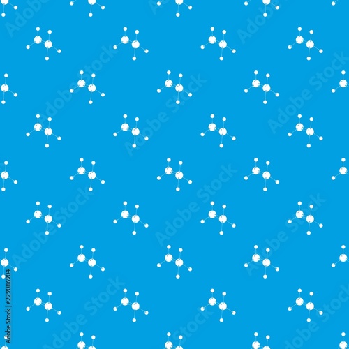 Glycine pattern vector seamless blue repeat for any use