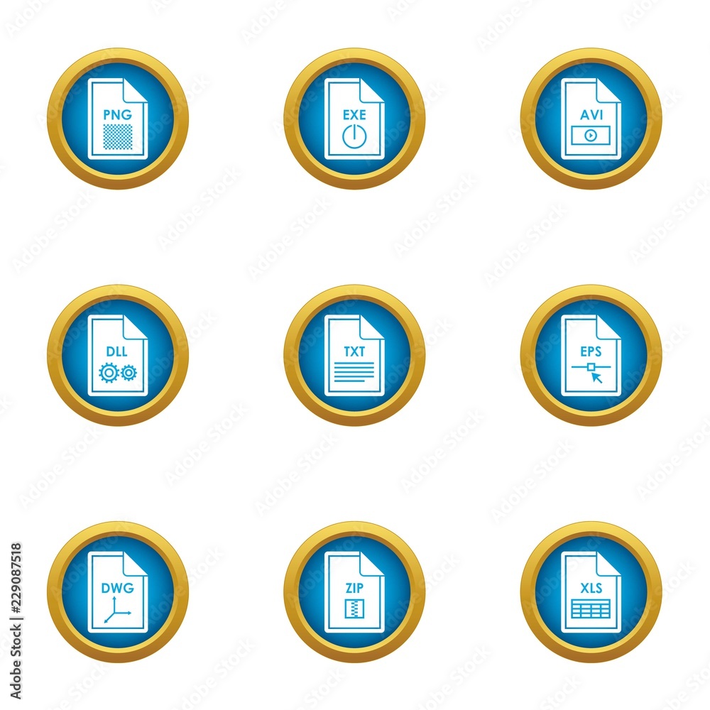 Expansion icons set. Flat set of 9 expansion vector icons for web isolated on white background Expansion icons set. Flat set of 9 expansion vector icons for web isolated on white background