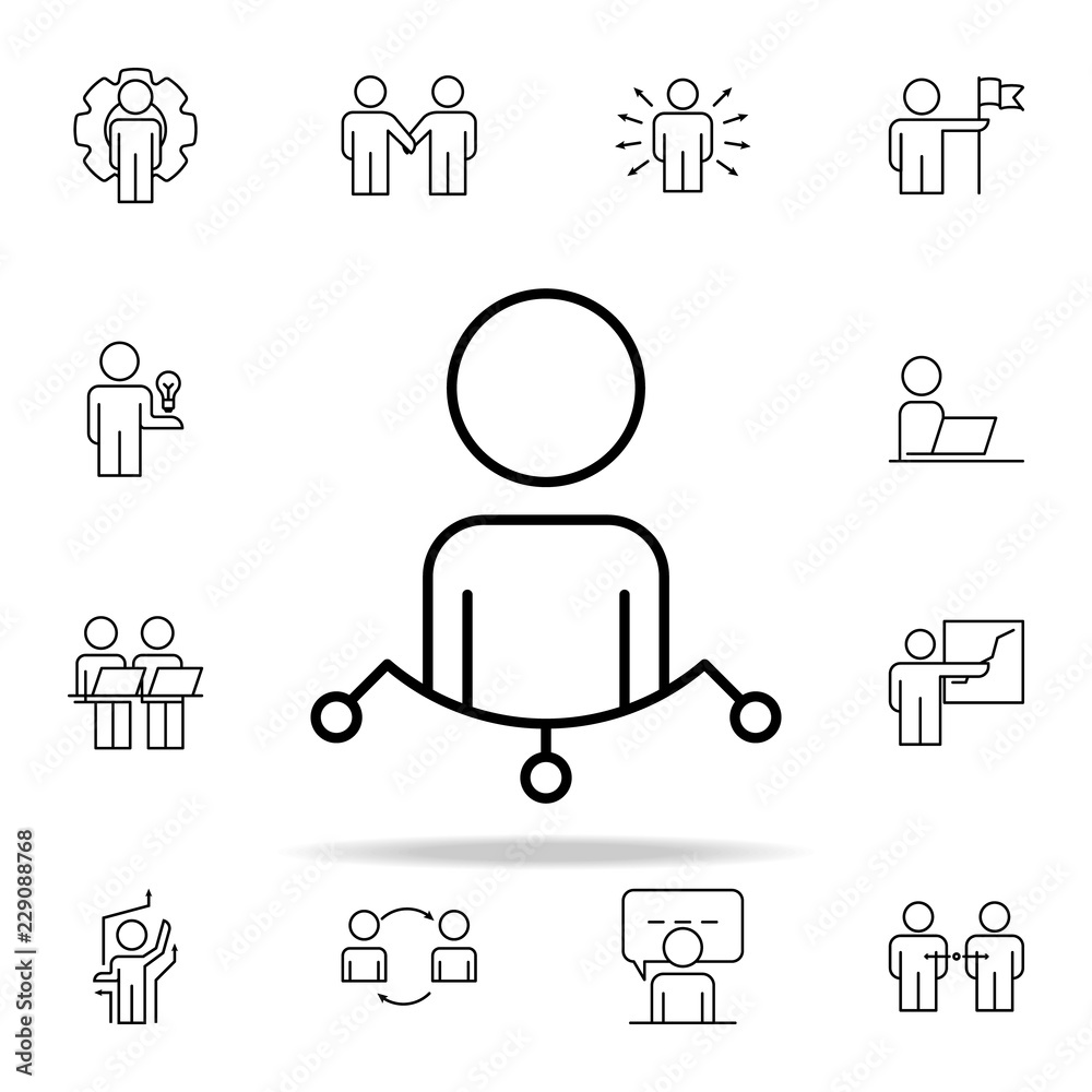 employee performance icon. Business Organisation icons universal set for web and mobile employee performance icon. Business Organisation icons universal set for web and mobile