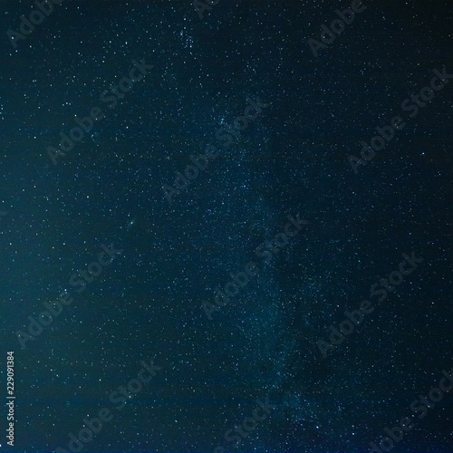 milky way with millions of stars in the sky, background, toned