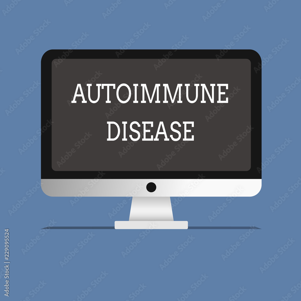 Word writing text Autoimmune Disease. Business concept for Unusual antibodies that target their own body tissues. Word writing text Autoimmune Disease. Business concept for Unusual antibodies that target their own body tissues.