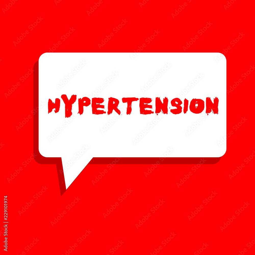Word writing text Hypertension. Business concept for Medical condition in which blood pressure is extremely high. Word writing text Hypertension. Business concept for Medical condition in which blood pressure is extremely high.