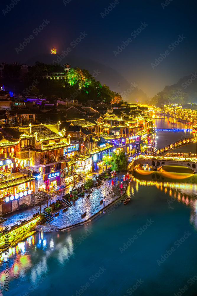 Phoenix Town, Hunan, China..