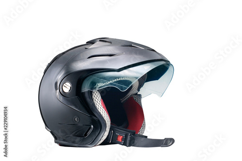 Helmet. Motorcycle Helmet isolated on white background