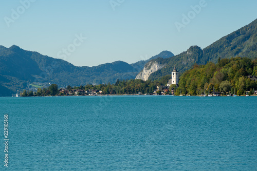 Rund um den Wolfgangsee in Oberösterreich Österreich