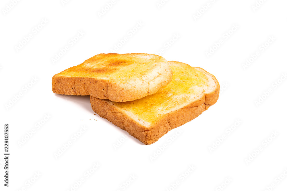 Sliced bread isolated on white background. Sliced bread isolated on white background.