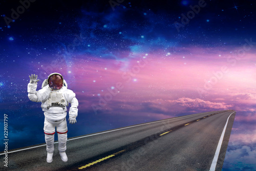  mission spaceman to open a tourist route into open space.elements of this image furnished by NASA
