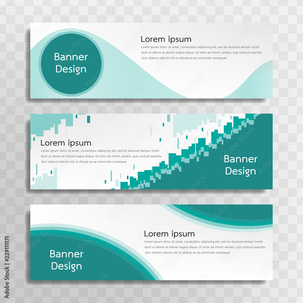 A set of green banner templates designed for the web and various headlines are available in three different designs. A set of green banner templates designed for the web and various headlines are available in three different designs.