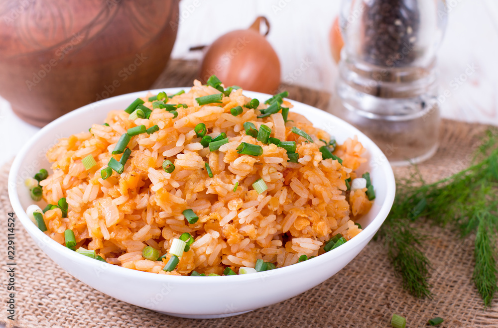 Lentils with rice Lentils with rice