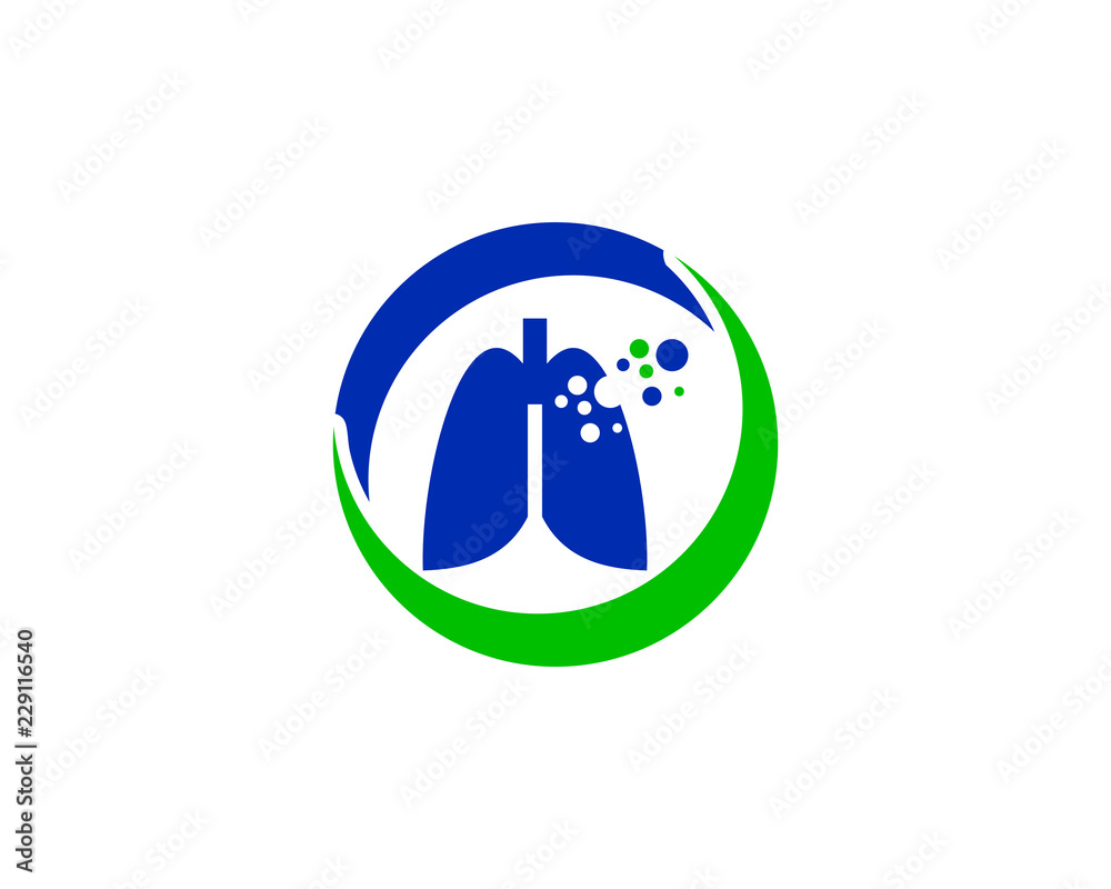 Lungs Health logo template, Lung care logo designs vector Lungs Health logo template, Lung care logo designs vector