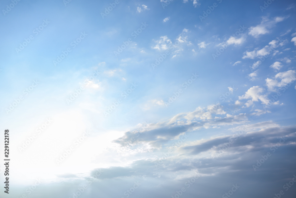 Beautiful view of blue sky with clouds Beautiful view of blue sky with clouds