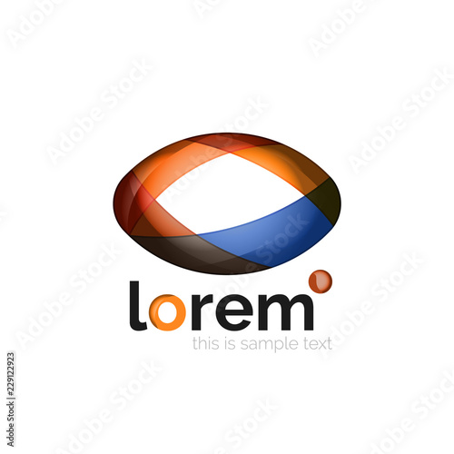 Free Download Logo, abstract geometric icon - GFXLoad