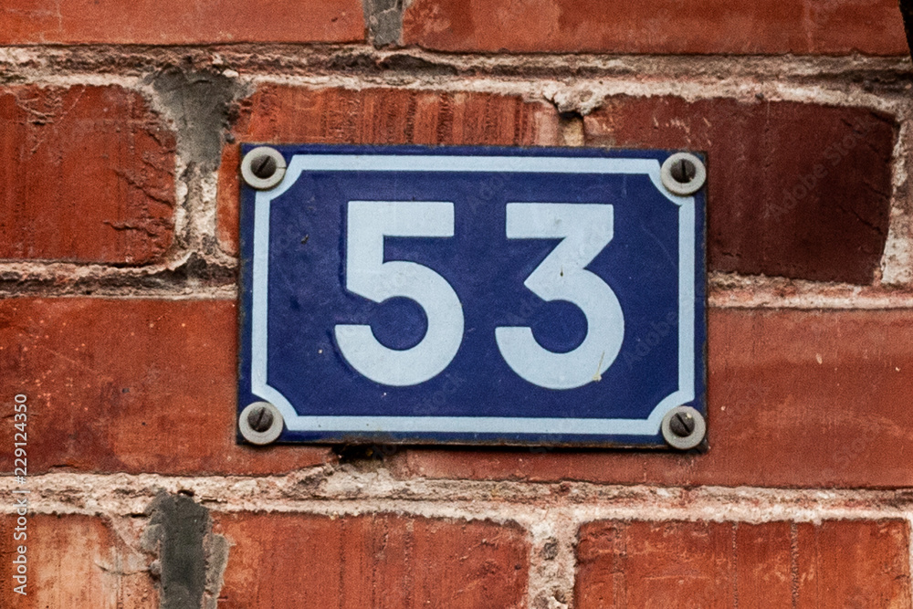 House numbers from France, Belgium, Sweden, Denmark, Finland and St Petersburg House numbers from France, Belgium, Sweden, Denmark, Finland and St Petersburg