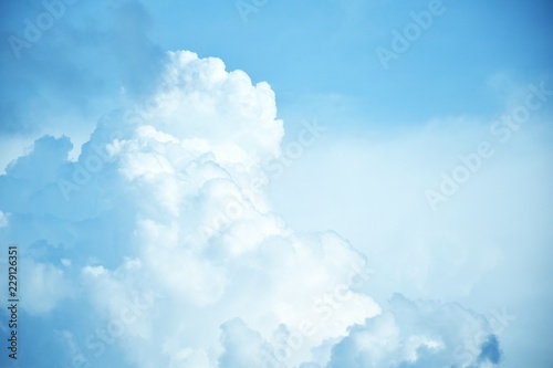 blue sky background with white clouds