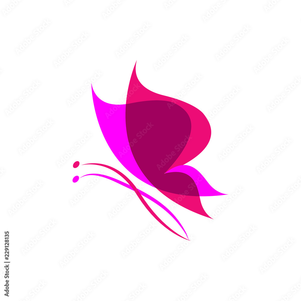 butterfly logo icon design template vector butterfly logo icon design template vector