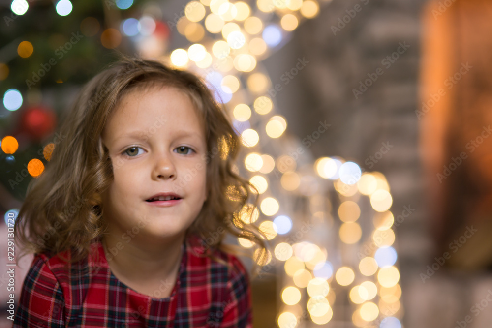 Girl in a dress meets christmas Girl in a dress meets christmas