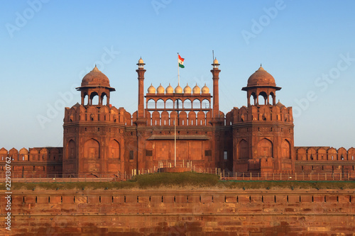 Famous Red Fort in Delhi - India