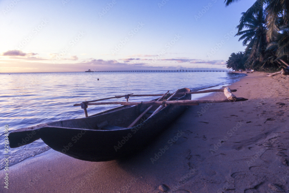 Sunset in Ile Saint Marie, Madagascar, Africa
