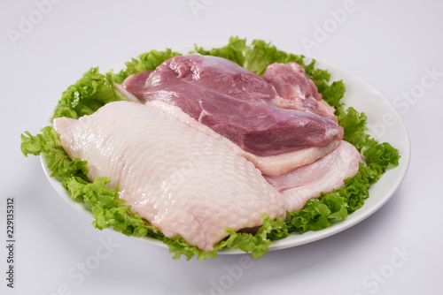 Duck meat