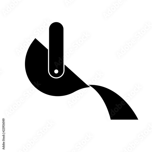 Metallurgy icon, logo on white background