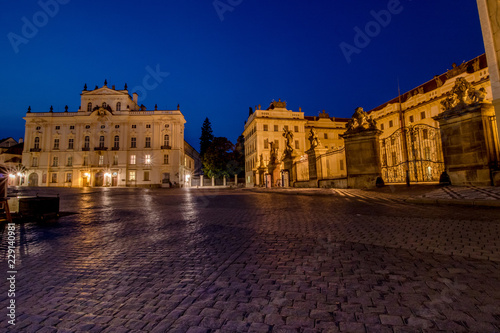 Der Hradschiner Platz in der Prager Altstadt, Tschechische Republik photo