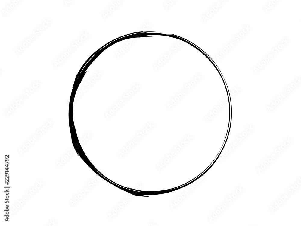 Grunge ink circle.Black ink circle made for your project. Grunge ink circle.Black ink circle made for your project.