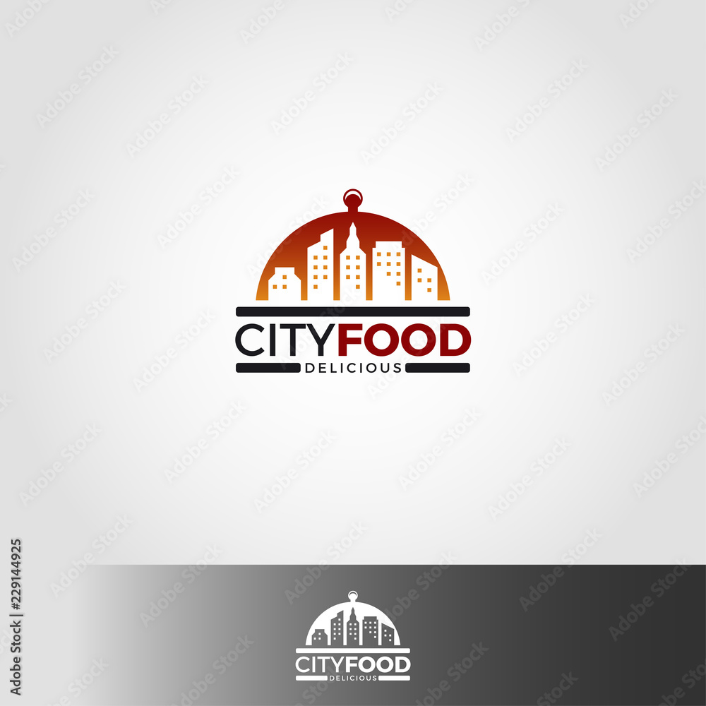 City Food Logo Template