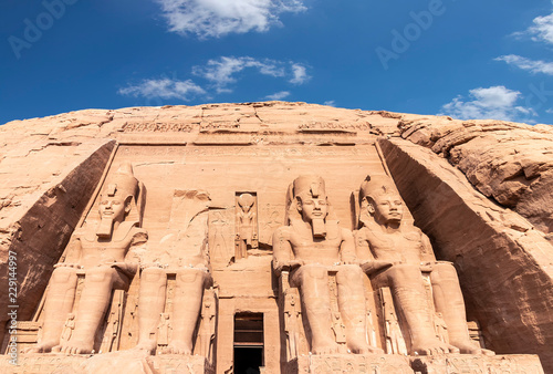 Abu Simbel  the Great Temple of Ramesses II  Egypt