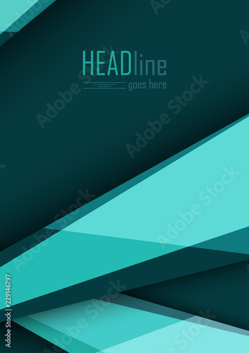 vector modern cover template