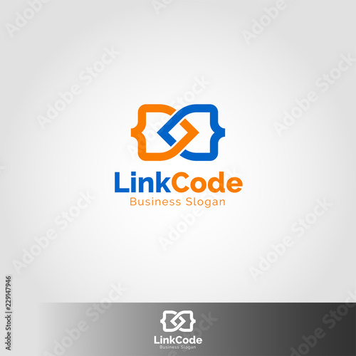Link Code - Connection Logo