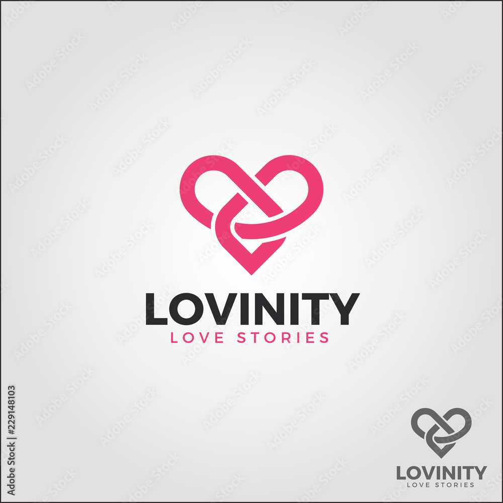 Lovinity / Infinity Love - Eternal Love Logo Lovinity / Infinity Love - Eternal Love Logo