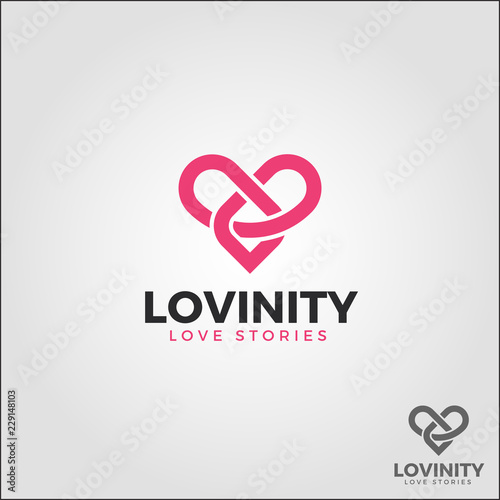 Lovinity / Infinity Love - Eternal Love Logo
