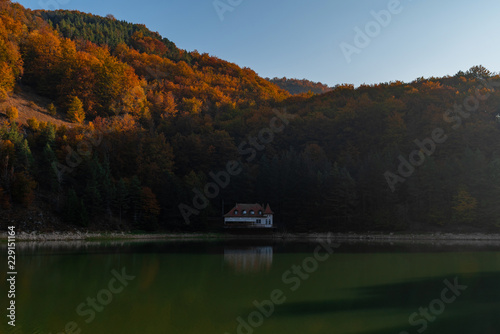 Autumn Mountain Lake